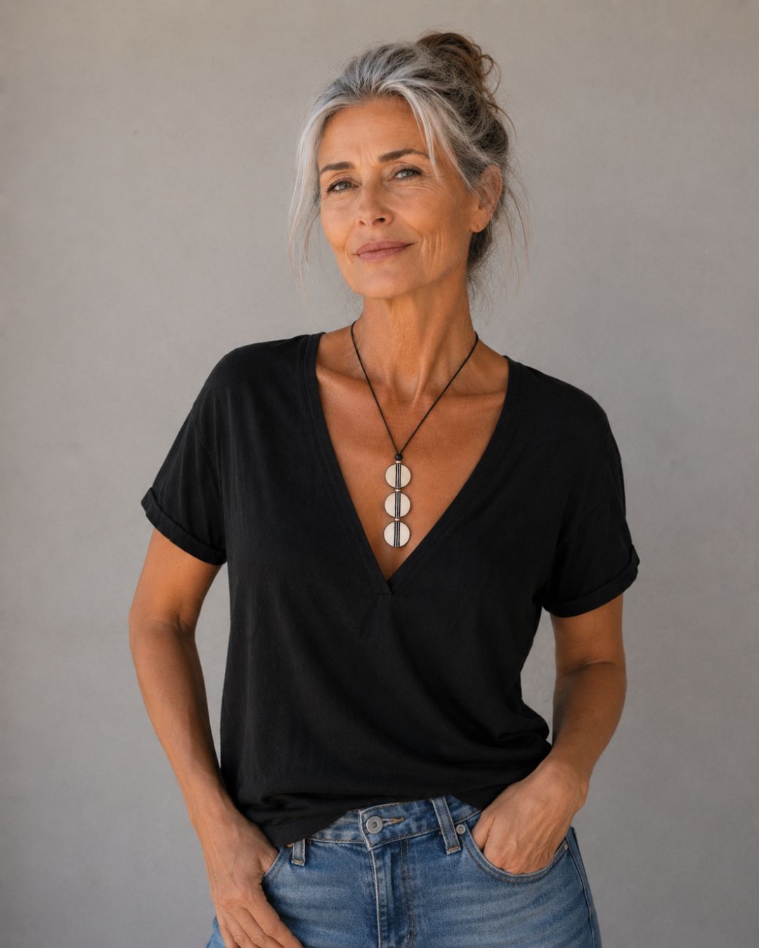 Adjustable Ostrich Eggshell Necklace