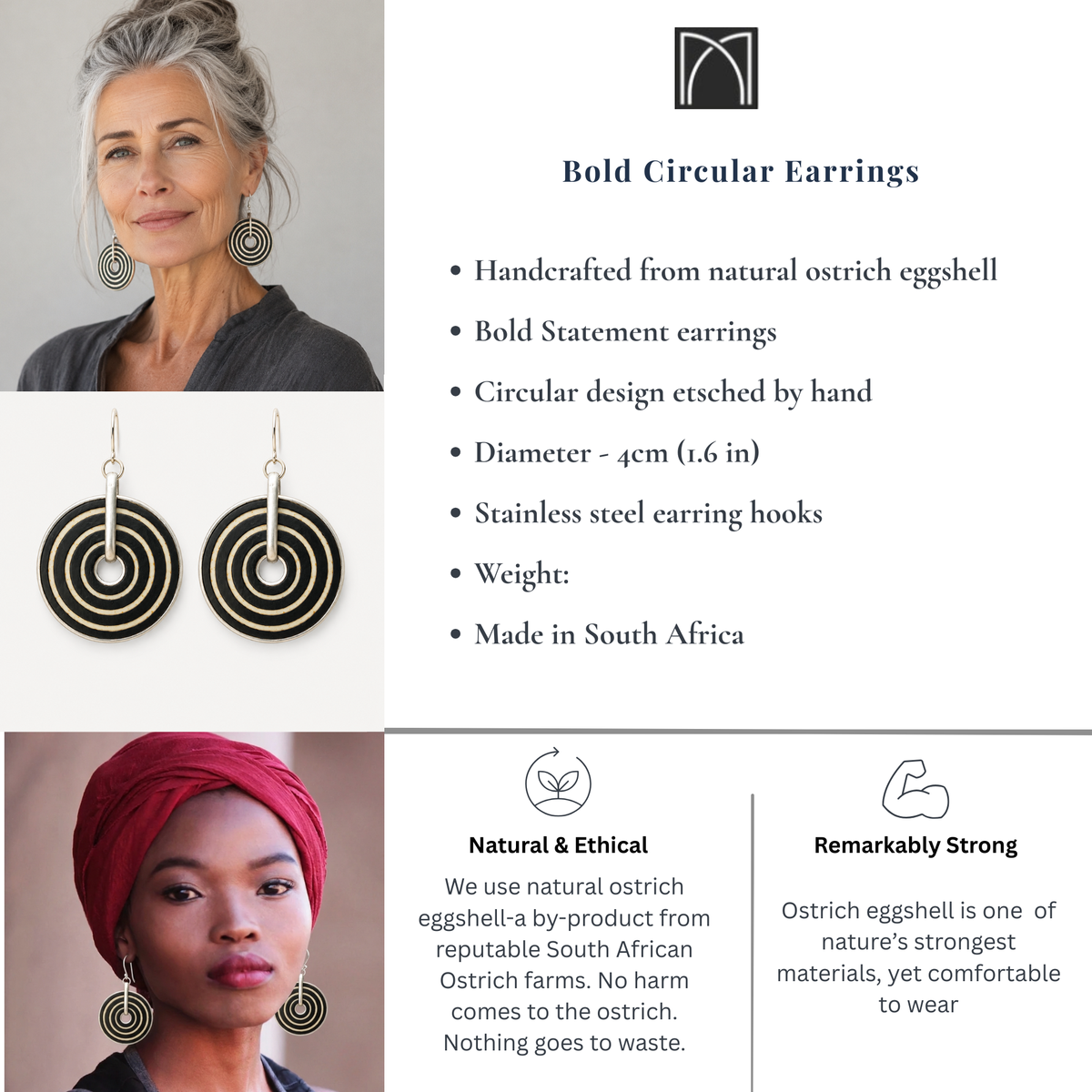 Info card for Statement earrings